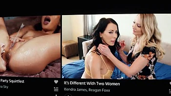 DEVILS FILM - Wild Threesome With Perfect Wife Abby Rose And Her Inked Friend With A Strap-On: Porn