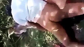 Boy and girl in Jungle