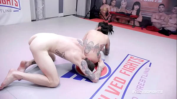 Nude Wrestling As Lily Lane Battles Cody Carter Going Oral Then Being Fucked Hard