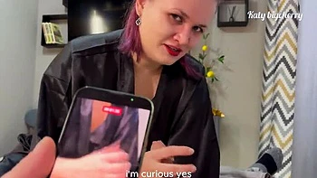 Stiefmutter hilft Stiefsohn mit ihren großen natürlichen Titten MILF POV