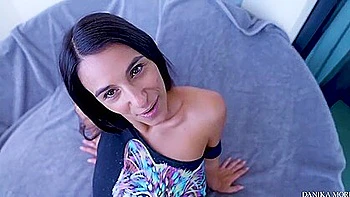 Foda anal profunda com pau grande e barriga enorme gozada