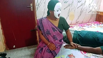 Step Mom Takes Care of Injured Step Son with Sexy Tamil Moaning - Sweethoneybgl Big Natural Tits