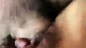 Buceta asiática carnuda fodida por pinto pequeno