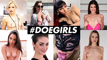 Hayli Sanders se masturba con dildo en su culo grande