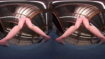 Woman fucked in VR: Blowjob, Doggy  Missonary Porn