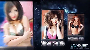 Asiática con medias, mamada y sexo misionero