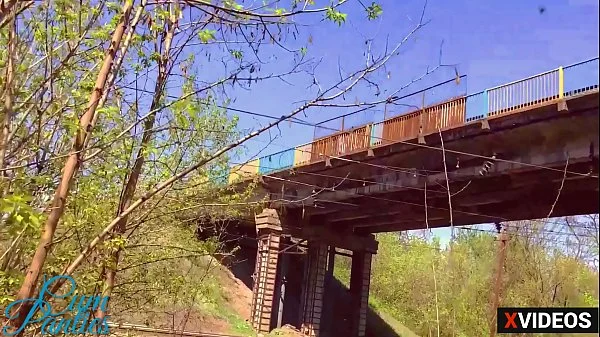 Stranger cum in me under the bridge