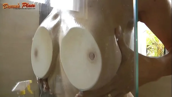 Dawn Allison Dawnsplace Milf with Natural 32ddd tits tease - Glass Cleaner