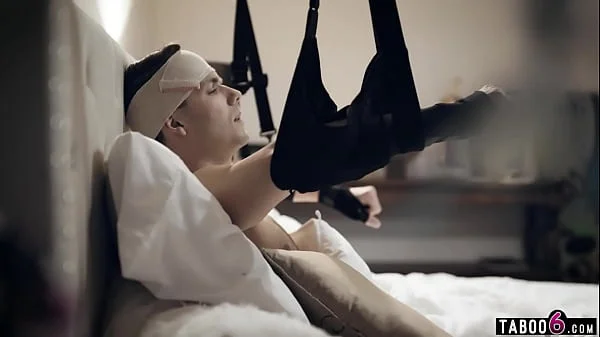 helps her and frustrated teen stepson to get off