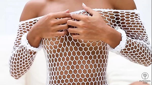 Asian model Putri Cinta reveals tight ass hole in Home Comforts