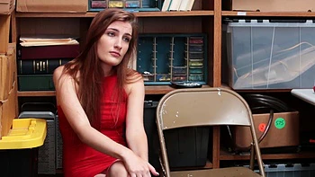 Two secretaries and a boss in an intense office threesome with Christie Stevens