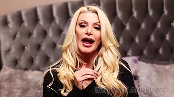 Brittany Andrews Struts & Plays In Bikini Beach Pounding Fun!