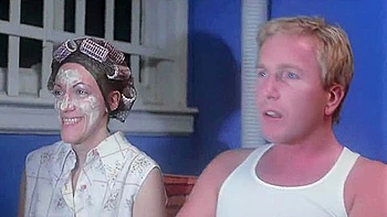 Trío vintage con pechos grandes: rubia, morena y pelirroja