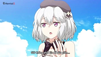 Erin con tetas, culo y polla grande en gangbang