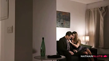 Ally Breelsen sodomisée et suce Rico la star du porno