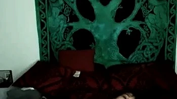 Brunette Asia Belle Masturbates With Long Dildo