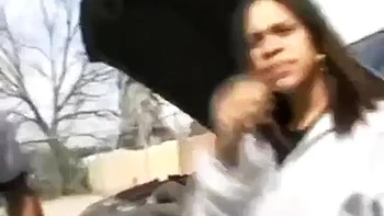 Negra com bunda grande no doggy, cowgirl e missionário