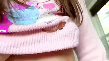 Diversión con hermanastro tetón y doble penetración