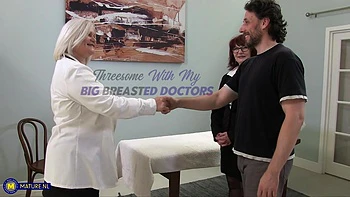 Big Breasted Female Doctors Lady Ava & Lacey Starr Help Out Their Patient