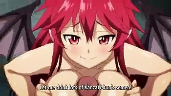 Itadaki Sekeki Hentai Anal Threesome with Toys