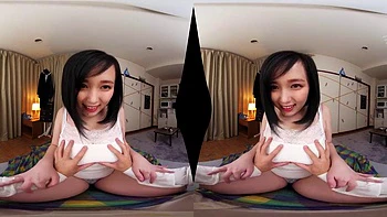 Nene fodida forte: boquete e mão agressivos VR