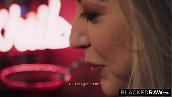 BLACKEDRAW Petite cute Blonde rides BBC like a pro