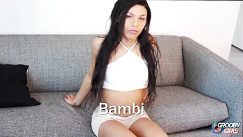 July's tight trans pussy fucked solo & in couples