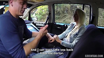 Karol Lilien’s Natural Tits Taxi Ride