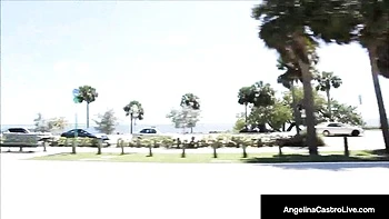 Curvy Latina Angelina Castro Fucked on the Beach