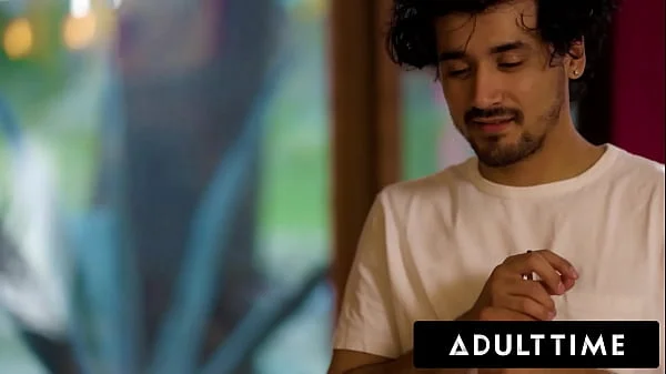 ADULT TIME - STEPMOM RayVeness CATCHES Stepson Drawing Her and AGGRESSIVELY FUCKS Him For CUMSHOT!