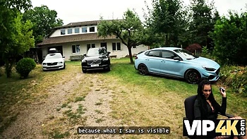 Alexa's Debt Collector Sucks and Fucks Outside