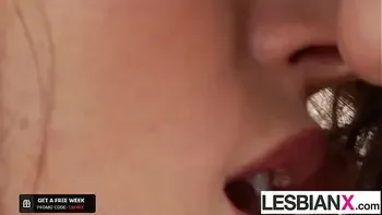 LesbianX - Gorgeous Babes Tori Black N' Lana Rhoades Play Sensually