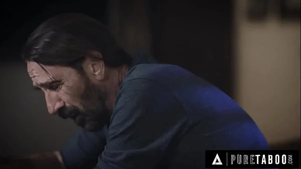 PURE TABOO Redhead Teen Is Messing With Her Stepfather Into Fucking Her