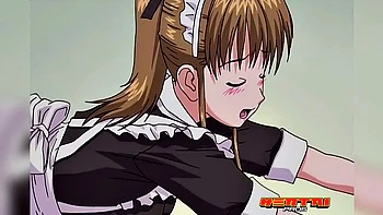 Bottomless Maid Bound in Bikini Cleaning and Fucking
