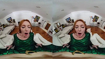 Redhead Small Tits Missionary Fuck VR