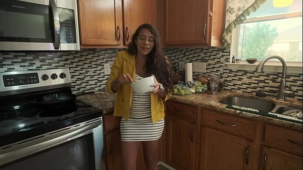 My stepmom scrambles my eggs in the morning when dad isn't home