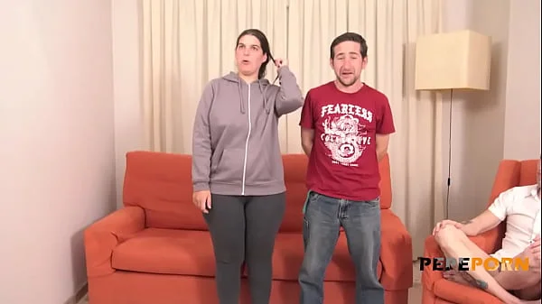 Couples' fantasies! Cuckold Husband wants to see his wife being drilled HARD!