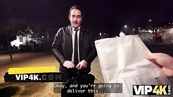 Charlie’s mature tits fucked by big white cock