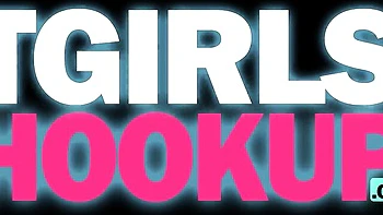 Grooby's hottest trans girl jerks off with anal toys