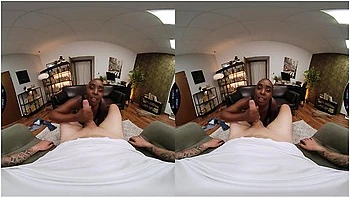 Zaawaadi In Exchange Black Goddess From Africa Titjob & Riding Big Cock When Called To Study - 360 Hot Vr Porn