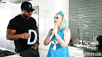 Pornstar Platinum featuring Leya Falcon and Big Tre's inked clip