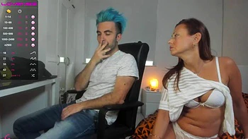 Webcam couple: Blowjob, Amateur  Handjob Porn