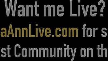 Hairy pussy movie with fascinating Julia Ann from Julia Ann Live