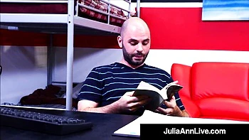 Wonderful Julia's huge tits porn