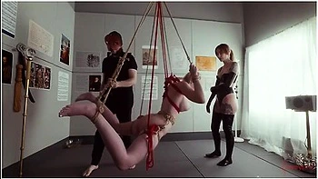 Cock-sucking, Ass Eating Bondage Puppet Rebel Rhyder Used And Spanked By Charlotte Sartre And Docc