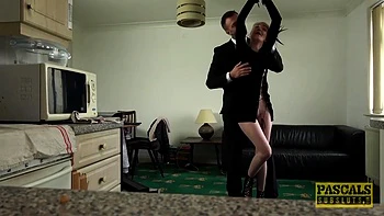 Ball-gagged Skinny Teen 18+ Blasted