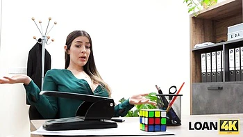 Marica Chanelle's office anal trailer by Loan4k