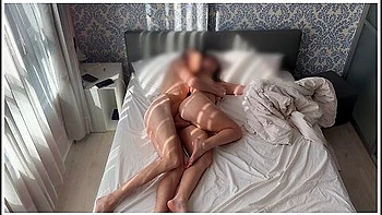 Passionate Sex Of A Real Couple In The Morning, Horny Big Ass