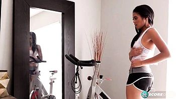 Ebony Thots - workout scene