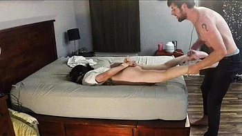 Ajx caught by surprise: Blowjob, Doggy  Cowgirl Porn